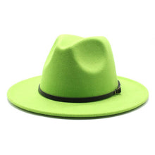 Load image into Gallery viewer, Multicolor Wool Jazz Fedora Hats