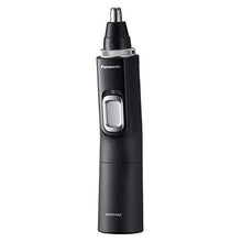 Load image into Gallery viewer, Panasonic Men’s Ear and Nose Hair Trimmer with Vacuum Cleaning System – Wet Dry Hypoallergenic High-Performance Dual Edge Blade - ER-GN70-K (Black) - foxberryparkproducts