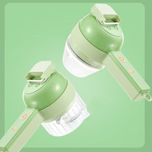 Load image into Gallery viewer, Multifunctional Electric Salad Fruit Vegetable Slicer Kitchen Cutter Carrot Potato Chopper Cutting Machine Stainless Steel Blade - foxberryparkproducts