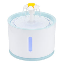 Load image into Gallery viewer, 2.4L Automatic Pet Cat Water Fountain with LED Electric USB r - foxberryparkproducts