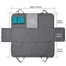 Load image into Gallery viewer, Dog Car Seat Cover View Mesh Waterproof - foxberryparkproducts