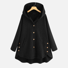 Load image into Gallery viewer, Fashion Women's Cotton Padded Jacket Hooded Medium Long Coat Casual Warm Cotton Padded Jacket In Autumn And Winter