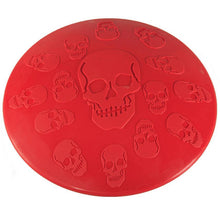 Load image into Gallery viewer, Transer Hot Fashion Pet Skull Flying Disc Rubber Frisbee Toy - foxberryparkproducts