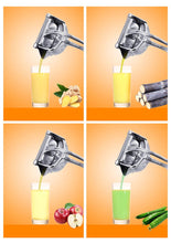 Load image into Gallery viewer, Manual Juicer Pomegranate Juice Squeezer Pressure Lemon Sugar Cane Juice Kitchen Aluminum Alloy Fruit Tool Orange Hand-Pressure - foxberryparkproducts