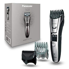 Load image into Gallery viewer, Panasonic Multigroom Beard Trimmer Kit For Face, Head, Body Hair Styling and Grooming, 39 Quick-Adjust Dial Trim Settings, Cordless/Cord, – ER-GB80-S, Silver - foxberryparkproducts