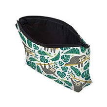 Load image into Gallery viewer, Cosmetic Bag for Women,Loomiloo Adorable Roomy Makeup Bags Travel Waterproof Toiletry Bag Accessories Organizer Sloth (Sloth 51476) - foxberryparkproducts