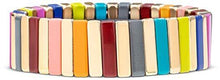 Load image into Gallery viewer, Bracelet  Beautiful  Unique Enamel Tile  Design         ID A114 - 1160 - foxberryparkproducts