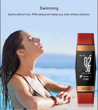 Load image into Gallery viewer, E78 Women bracelet watch men heart rate blood pressure smart wristband fitness band tracker Ip68 waterproof sport watch swim - foxberryparkproducts