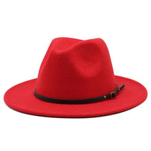 Load image into Gallery viewer, Multicolor Wool Jazz Fedora Hats