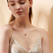 Load image into Gallery viewer, Meangel Love Heart Necklace Necklace for Women 100 Languages I Love You Memory Necklace Best Gift for Her - foxberryparkproducts