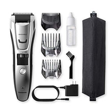 Load image into Gallery viewer, Panasonic Multigroom Beard Trimmer Kit For Face, Head, Body Hair Styling and Grooming, 39 Quick-Adjust Dial Trim Settings, Cordless/Cord, – ER-GB80-S, Silver - foxberryparkproducts