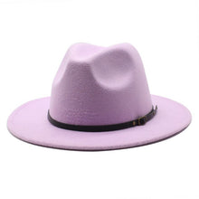 Load image into Gallery viewer, Multicolor Wool Jazz Fedora Hats
