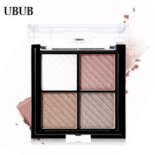 Load image into Gallery viewer, UBUB 4 Colors Eyeshadow Shimmer Natural Eyeshadow - foxberryparkproducts