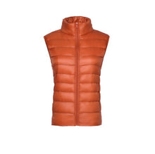 Load image into Gallery viewer, New Women Sleeveless Women's Ultra Light Down Vests Slim Jacket Girl Gilet Plus Lightweight Windproof Warm Waistcoat - foxberryparkproducts