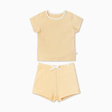 Load image into Gallery viewer, Summer Children's Ice Silk Cotton Short Sleeve Suit 2 Piece Sports Clothes - foxberryparkproducts