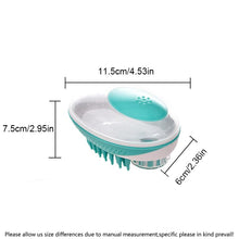 Load image into Gallery viewer, Pet Dog Bath Brush Comb Pet SPA Massage Brush - foxberryparkproducts