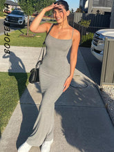 Load image into Gallery viewer, Backless Long Maxi Dress - foxberryparkproducts