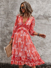 Load image into Gallery viewer, Fashion Long Sleeve Midi Dress