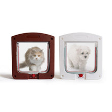 Load image into Gallery viewer, Pet Cat Puppy Dog Gates Door Lockable Safe Flap Door - foxberryparkproducts