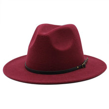 Load image into Gallery viewer, Multicolor Wool Jazz Fedora Hats