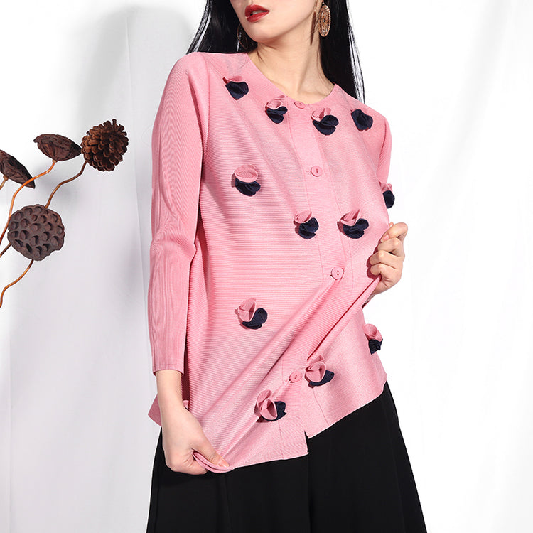 Pleated cardigan - foxberryparkproducts