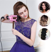 Load image into Gallery viewer, New Arrival Hair Curling Iron LED Ceramic Triple Barrel Hair Curler Irons - foxberryparkproducts