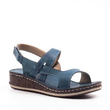 Load image into Gallery viewer, College Style Low Heel Casual Sandals - foxberryparkproducts