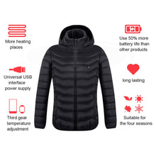 Load image into Gallery viewer, New Heated Jacket Coat