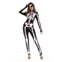 Load image into Gallery viewer, Halloween costume festival event party costume long sleeve jumpsuit - foxberryparkproducts
