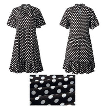 Load image into Gallery viewer, Summer Fashion Polka Dot Occidental Style Womens Dress
