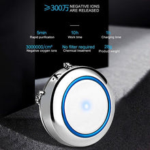 Load image into Gallery viewer, Necklace Air Purifier Pendant Negative Ion Air Cleaner - foxberryparkproducts