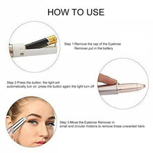 Load image into Gallery viewer, Painless Electric Eyebrow Epilator Pen Lip Face Hair Razor Hair Remover Eyebrow Trimmer Shaver Makeup Cosmetic Tools - foxberryparkproducts