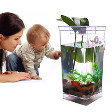 Load image into Gallery viewer, My Fun Fish Self Cleaning Tank Complete Aquarium Setup - foxberryparkproducts
