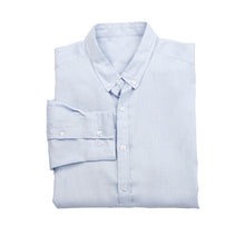 Load image into Gallery viewer, Linen ShIrt - Blue - foxberryparkproducts