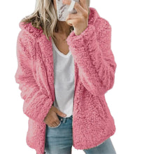 Load image into Gallery viewer, European And American New Women's Hooded Woolen Autumn And Winter Coat Ins
