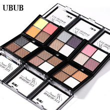 Load image into Gallery viewer, UBUB 4 Colors Eyeshadow Shimmer Natural Eyeshadow - foxberryparkproducts