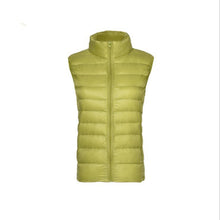Load image into Gallery viewer, New Women Sleeveless Women's Ultra Light Down Vests Slim Jacket Girl Gilet Plus Lightweight Windproof Warm Waistcoat - foxberryparkproducts