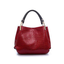 Load image into Gallery viewer, Women's Handbags PU Leather Crocodile Pattern shoulder Bags - foxberryparkproducts