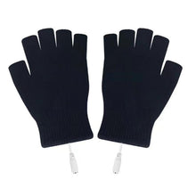 Load image into Gallery viewer, Electric USB heated Gloves Winter Thermal half-finger With full-finger cover - foxberryparkproducts