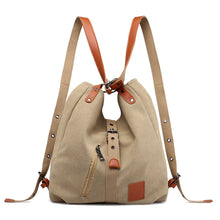 Load image into Gallery viewer, Canvas Women Shoulder Bags High Quality Multifunction  Back Pack For Students - foxberryparkproducts