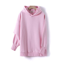 Load image into Gallery viewer, GCAROL Fall Winter Women Long Hooded Suits 80% Cotton Fleece - foxberryparkproducts