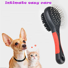Load image into Gallery viewer, Pet Bath Massage Brush Gentle Double-sided Hair Convenience Brush - foxberryparkproducts