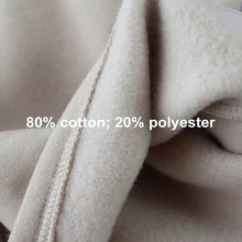 Load image into Gallery viewer, GCAROL Fall Winter Women Long Hooded Suits 80% Cotton Fleece - foxberryparkproducts