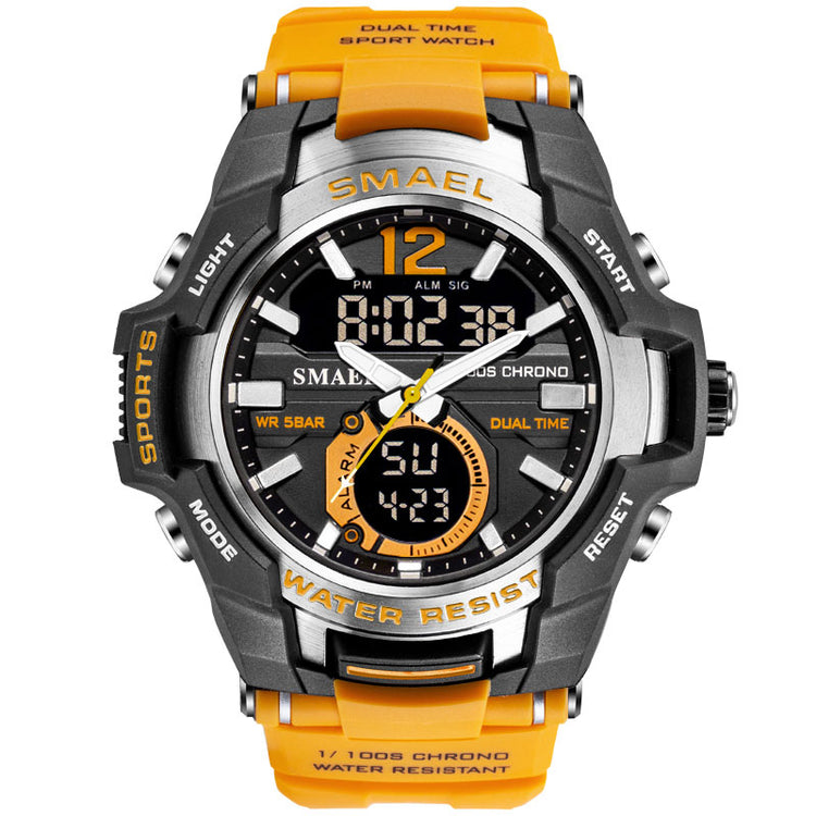 Men Watches SMAEL Sport Watch Waterproof 50M Wristwatch - foxberryparkproducts