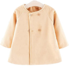 Load image into Gallery viewer, Baby Girl Boys Spring Winter Wool Blends Jacket Coat - foxberryparkproducts