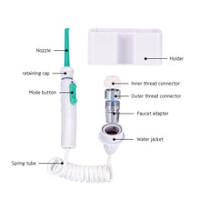 Load image into Gallery viewer, Water Dental Flosser Faucet Oral Irrigator Water Jet Floss - foxberryparkproducts