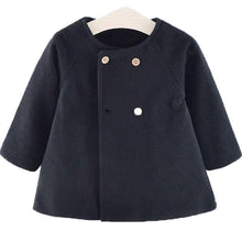 Load image into Gallery viewer, Baby Girl Boys Spring Winter Wool Blends Jacket Coat - foxberryparkproducts