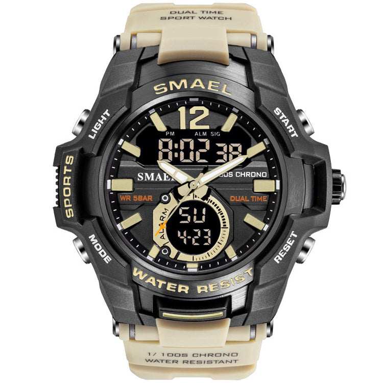 Men Watches SMAEL Sport Watch Waterproof 50M Wristwatch - foxberryparkproducts