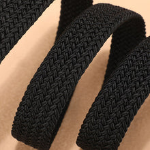 Load image into Gallery viewer, Men Women Casual Knitted Belt Woven Canvas Elastic Expandable Braided Stretch Belts
