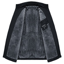 Load image into Gallery viewer, Men's Plush Thickened Parkas Stand Collar Winter Jacket